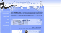 Desktop Screenshot of parisbeautycollege.com